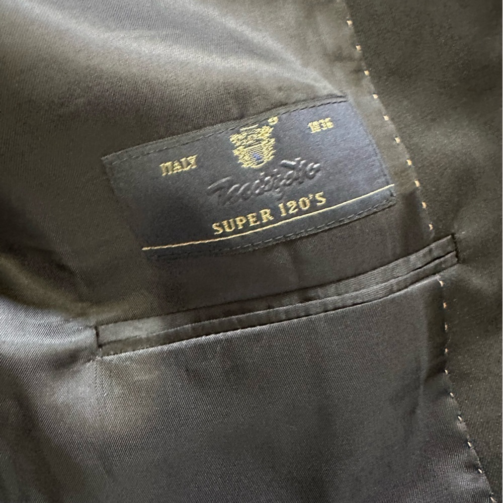 Classic dark gray color Men's Blazer - Picture 7 of 10